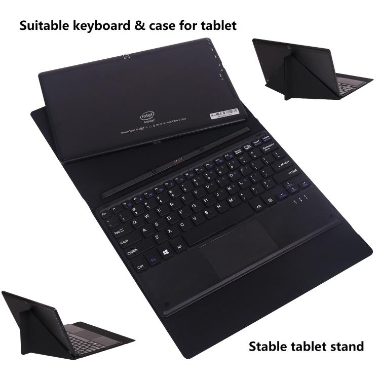 HONGSAMDE 10.1 inch 2 in 1 Tablet PC, 12GB+128GB, Windows 11, Intel Celeron J4105 Quad Core with Keyboard(Black) - Other by Hongsamde | Online Shopping UK | buy2fix