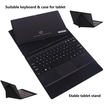 HONGSAMDE 10.1 inch 2 in 1 Tablet PC, 12GB+128GB, Windows 11, Intel Celeron J4105 Quad Core with Keyboard(Black) - Other by Hongsamde | Online Shopping UK | buy2fix