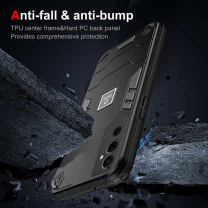 For Tecno Pova Neo 2 4G 2 in 1 Shockproof Phone Case(Black) - Tecno Cases by buy2fix | Online Shopping UK | buy2fix