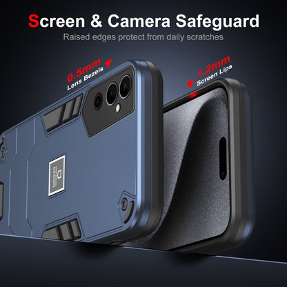 For Tecno Pova Neo 2 4G 2 in 1 Shockproof Phone Case(Blue) by buy2fix