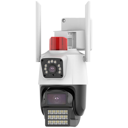 QX87 4MP WiFi Dual Camera Supports Two-way Voice Intercom & Humanoid Detection(AU Plug) by buy2fix