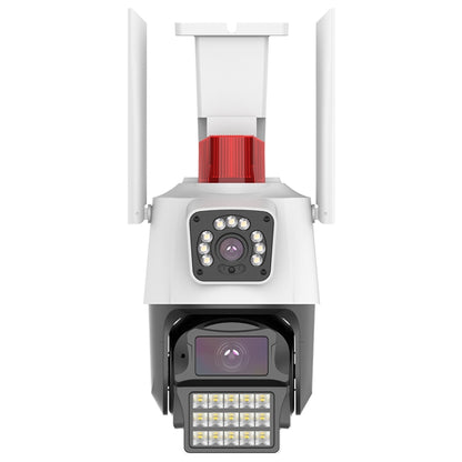 QX87 4MP WiFi Dual Camera Supports Two-way Voice Intercom & Humanoid Detection(AU Plug) by buy2fix