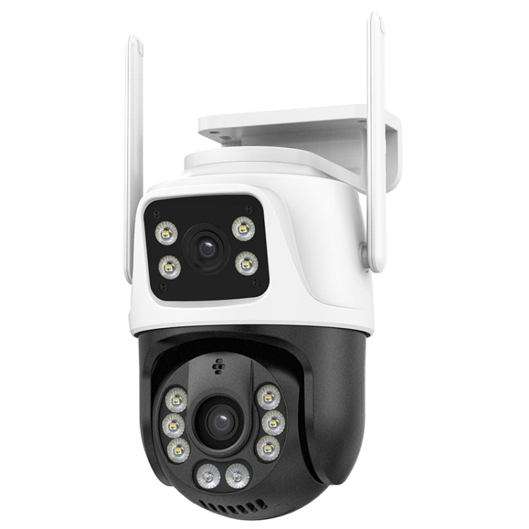 QX101 6MP WiFi Dual Camera Supports Two-way Voice Intercom & Infrared Night Vision(US Plug) by buy2fix