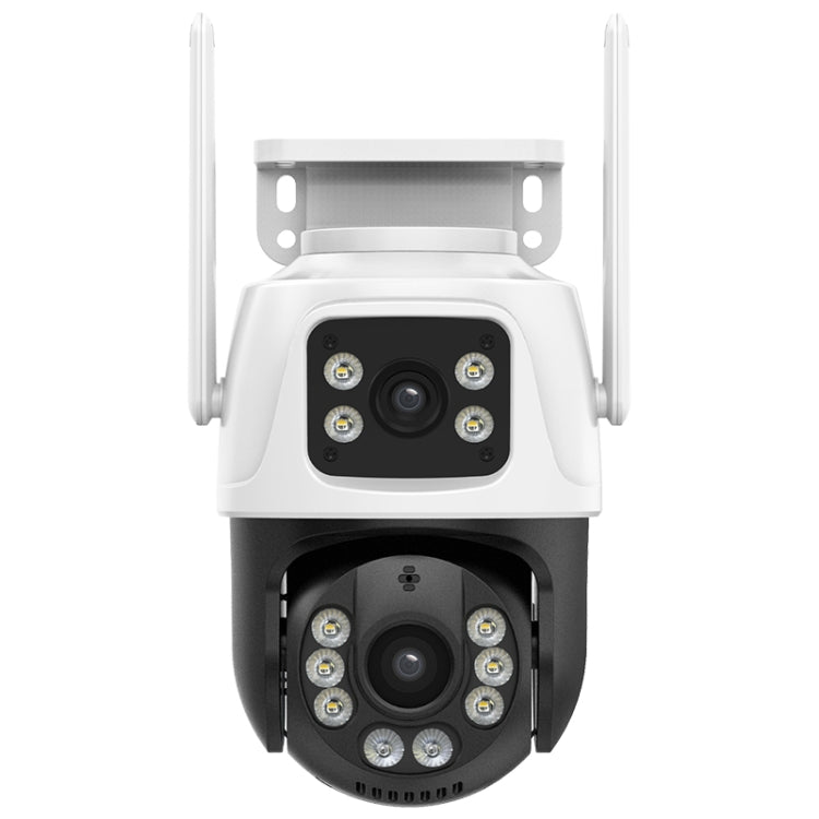 QX101 6MP WiFi Dual Camera Supports Two-way Voice Intercom & Infrared Night Vision(US Plug) by buy2fix