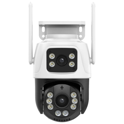QX101 6MP WiFi Dual Camera Supports Two-way Voice Intercom & Infrared Night Vision(US Plug) by buy2fix