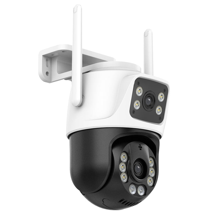 QX101 6MP WiFi Dual Camera Supports Two-way Voice Intercom & Infrared Night Vision(US Plug) by buy2fix
