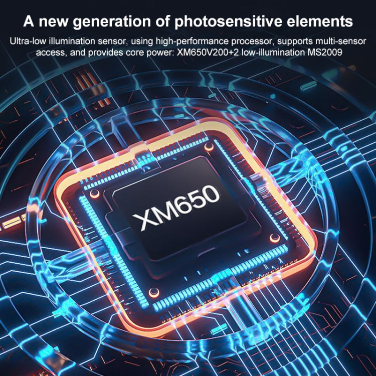 QX102 3MP WiFi Triple Camera Supports Two-way Voice Intercom & Infrared Night Vision(AU Plug) by buy2fix