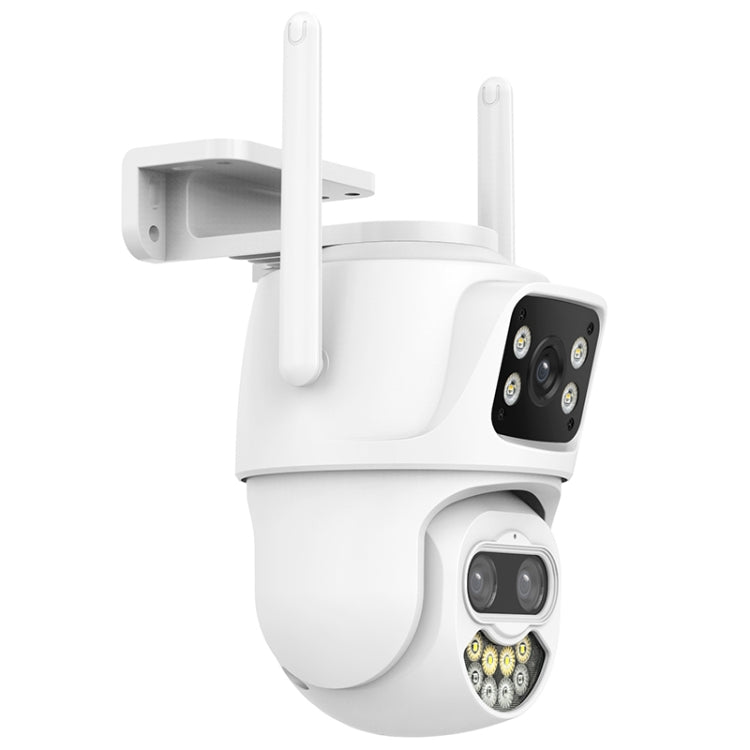 QX102 3MP WiFi Triple Camera Supports Two-way Voice Intercom & Infrared Night Vision(EU Plug) by buy2fix