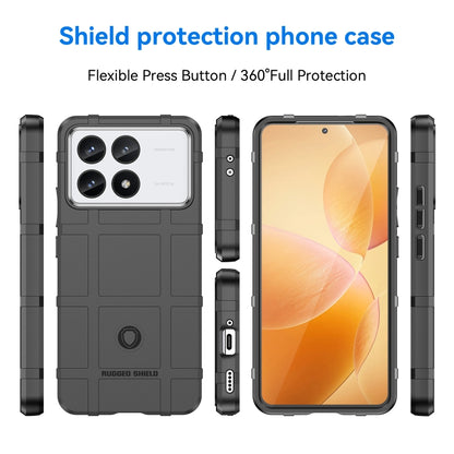 For Xiaomi Redmi K70 Full Coverage Shockproof TPU Phone Case(Black) by buy2fix