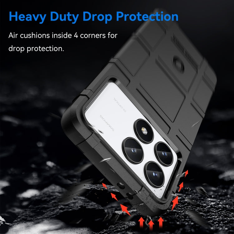 For Xiaomi Redmi K70 Full Coverage Shockproof TPU Phone Case(Black) by buy2fix