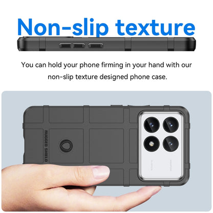 For Xiaomi Redmi K70 Full Coverage Shockproof TPU Phone Case(Black) by buy2fix