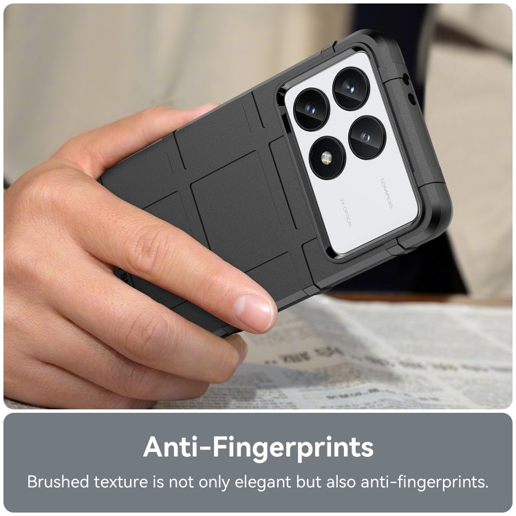 For Xiaomi Redmi K70 Full Coverage Shockproof TPU Phone Case(Black) by buy2fix