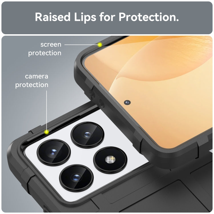 For Xiaomi Redmi K70 Full Coverage Shockproof TPU Phone Case(Black) by buy2fix