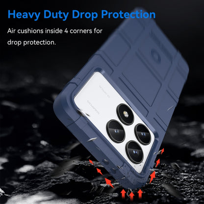 For Xiaomi Redmi K70 Full Coverage Shockproof TPU Phone Case(Blue) by buy2fix