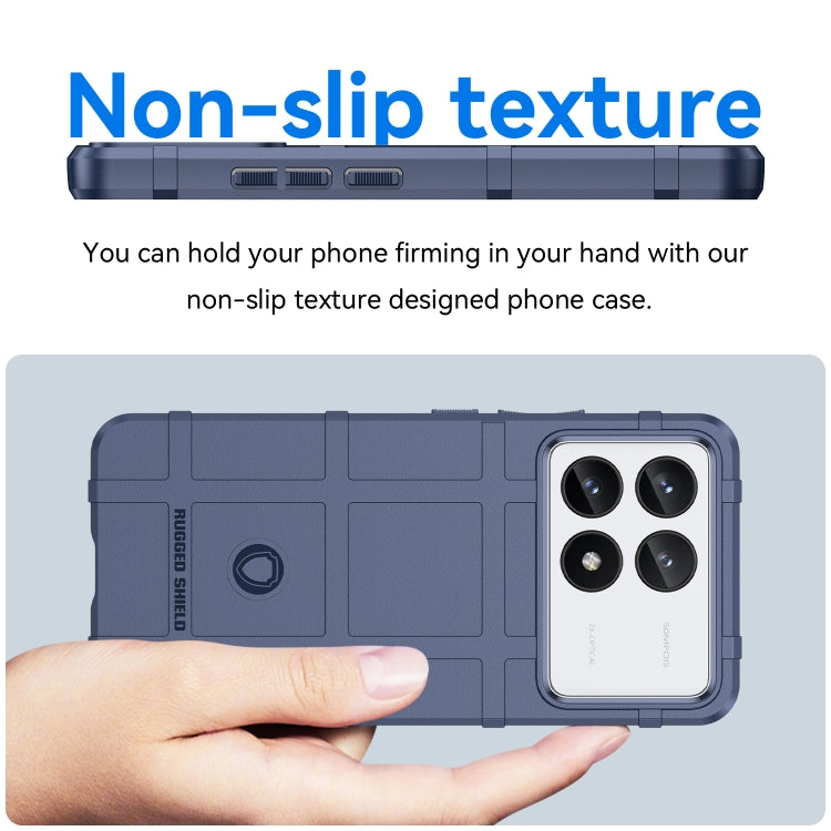 For Xiaomi Redmi K70 Full Coverage Shockproof TPU Phone Case(Blue) by buy2fix