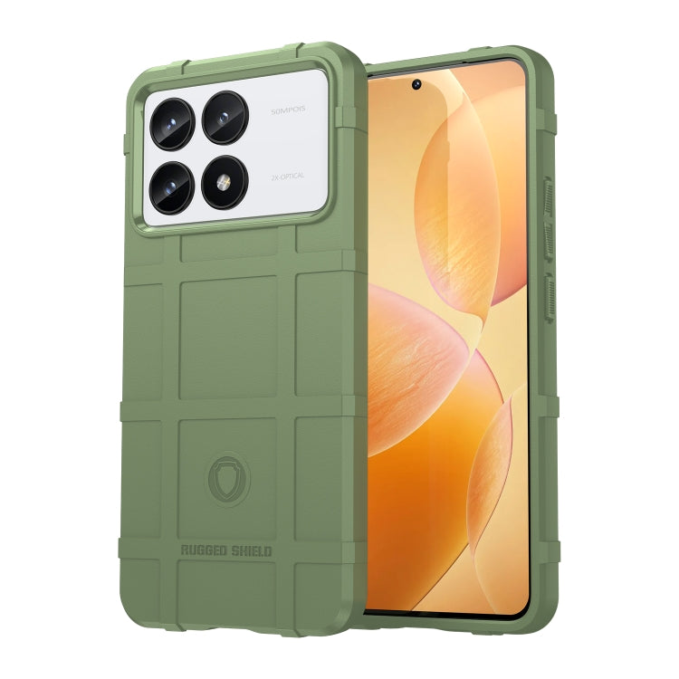 For Xiaomi Redmi K70 Full Coverage Shockproof TPU Phone Case(Green) by buy2fix