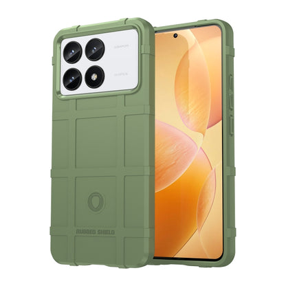For Xiaomi Redmi K70 Full Coverage Shockproof TPU Phone Case(Green) by buy2fix