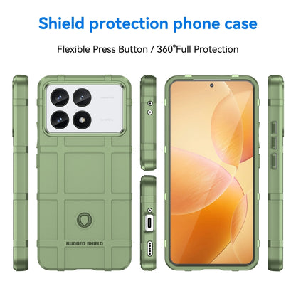 For Xiaomi Redmi K70 Full Coverage Shockproof TPU Phone Case(Green) by buy2fix