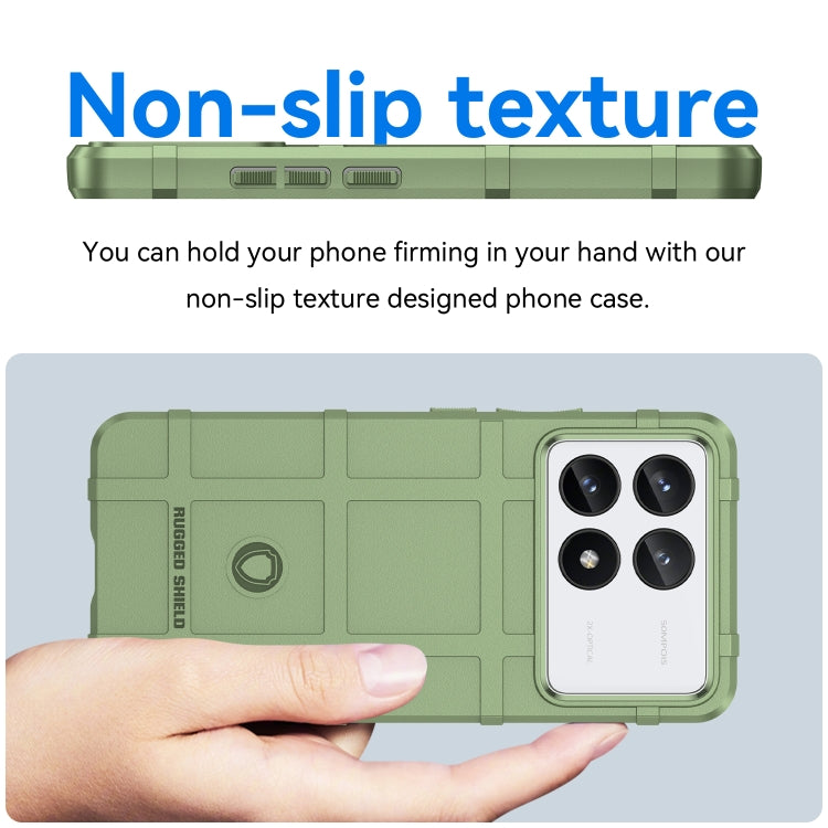 For Xiaomi Redmi K70 Full Coverage Shockproof TPU Phone Case(Green) by buy2fix