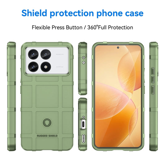 For Xiaomi Redmi K70 Pro Full Coverage Shockproof TPU Phone Case(Green) - Xiaomi Cases by buy2fix | Online Shopping UK | buy2fix