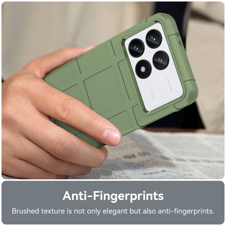 For Xiaomi Redmi K70 Pro Full Coverage Shockproof TPU Phone Case(Green) - Xiaomi Cases by buy2fix | Online Shopping UK | buy2fix