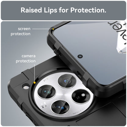 For OnePlus 12 Full Coverage Shockproof TPU Phone Case(Black) - OnePlus Cases by buy2fix | Online Shopping UK | buy2fix