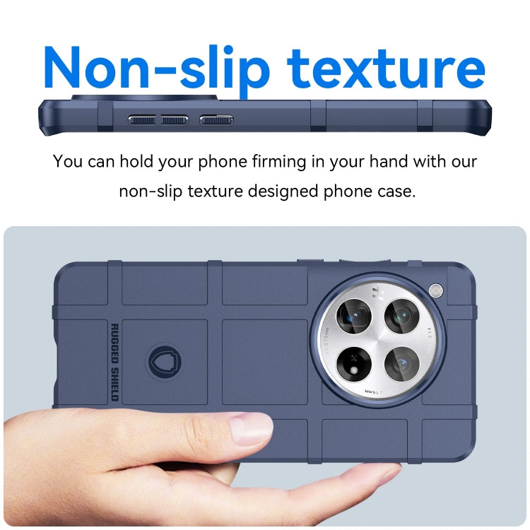 For OnePlus 12 Full Coverage Shockproof TPU Phone Case(Blue) by buy2fix