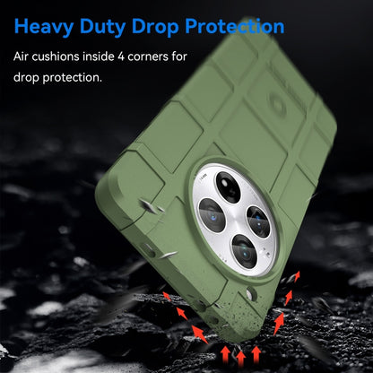 For OnePlus 12 Full Coverage Shockproof TPU Phone Case(Green) by buy2fix