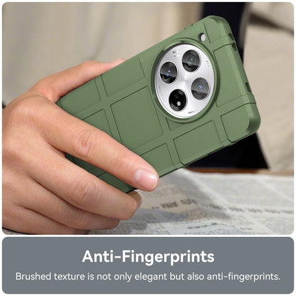 For OnePlus 12 Full Coverage Shockproof TPU Phone Case(Green) by buy2fix