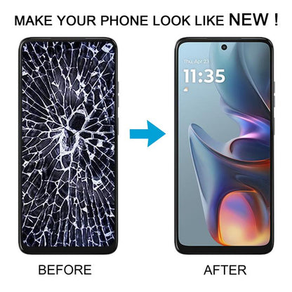 For Motorola Moto E15 OEM LCD Screen Digitizer Full Assembly with Frame - LCD Screen by buy2fix | Online Shopping UK | buy2fix