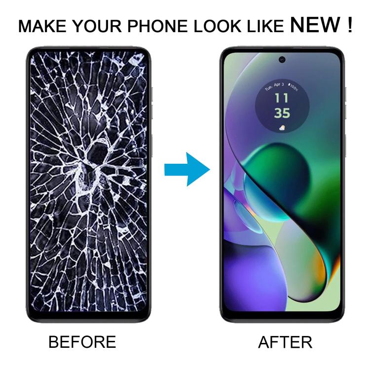 For Motorola Moto G55 OEM LCD Screen Digitizer Full Assembly with Frame - LCD Screen by buy2fix | Online Shopping UK | buy2fix