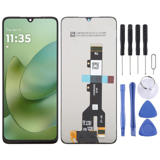 For Motorola Moto G06 OEM LCD Screen with Digitizer Full Assembly