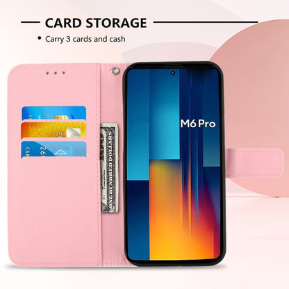 For Xiaomi Redmi Note 13 Pro 4G Global 3D Painting Horizontal Flip Leather Phone Case(Rose Butterfly) - Xiaomi Cases by buy2fix | Online Shopping UK | buy2fix