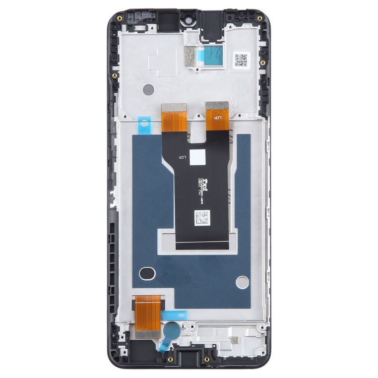 For ZTE Blade A73 5G LCD Screen Digitizer Full Assembly with Frame by buy2fix