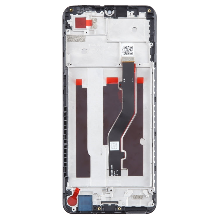 For ZTE Blade A72 4G A7040 LCD Screen Digitizer Full Assembly with Frame by buy2fix