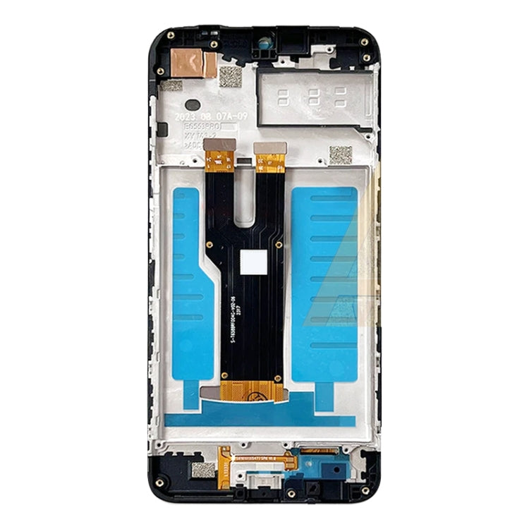 For ZTE Blade A73 4G 7060 LCD Screen Digitizer Full Assembly with Frame by buy2fix