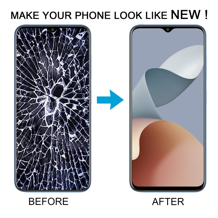 For ZTE Blade A73 4G 7060 LCD Screen Digitizer Full Assembly with Frame by buy2fix