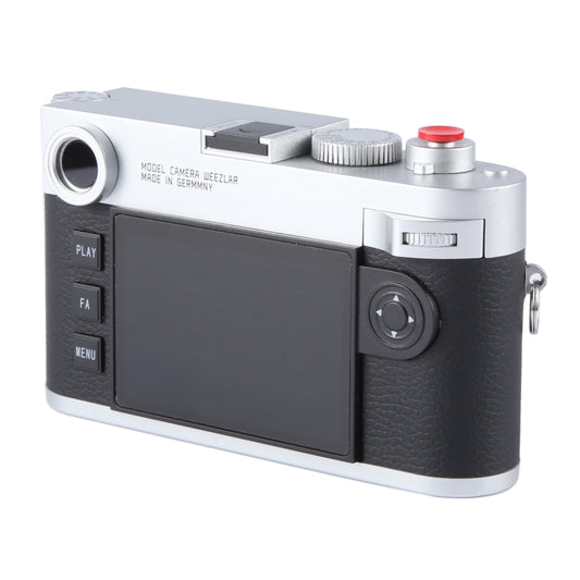 For Leica M11 Non-Working Fake Dummy Camera Model Photo Studio Props(Silver Black) - Camera Model by buy2fix | Online Shopping UK | buy2fix
