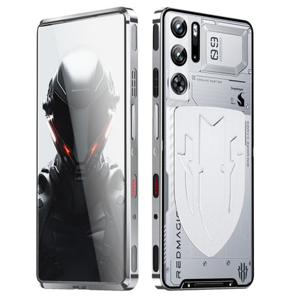 For ZTE nubia Red Magic 9 Pro Metal Cooling Phone Case(Silver) - ZTE Cases by buy2fix | Online Shopping UK | buy2fix
