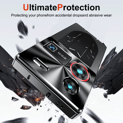 For ZTE nubia Z60 Ultra Metal Cooling Phone Case(Black) - ZTE Cases by buy2fix | Online Shopping UK | buy2fix