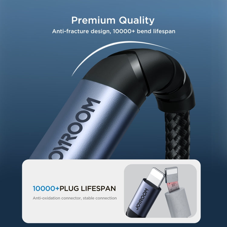 JOYROOM SY-L02 Transsion Series 2 in 1 8 Pin to Dual 8 Pin Audio Adapter(Black) by JOYROOM