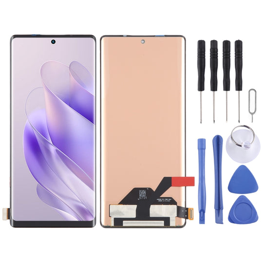 For Tecno Phantom X2 5G AD8 Original LCD Screen with Digitizer Full Assembly