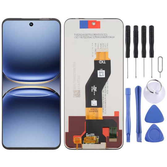 For Tecno Spark 40 4G KM5 OEM LCD Screen with Digitizer Full Assembly