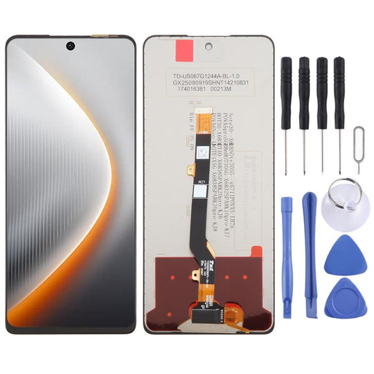 For Tecno Pova 7 LJ7 OEM LCD Screen with Digitizer Full Assembly