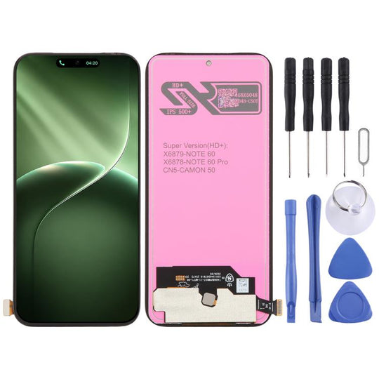 For Tecno Camon 50 4G CN5 OEM LCD Screen with Digitizer Full Assembly