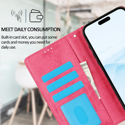 For iPhone 16 Pro Max 2 in 1 Detachable Phone Leather Case(Pink) - iPhone 16 Pro Max Cases by buy2fix | Online Shopping UK | buy2fix
