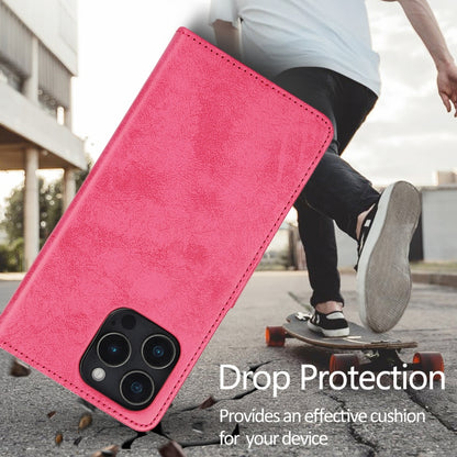 For iPhone 16 Pro Max 2 in 1 Detachable Phone Leather Case(Pink) - iPhone 16 Pro Max Cases by buy2fix | Online Shopping UK | buy2fix