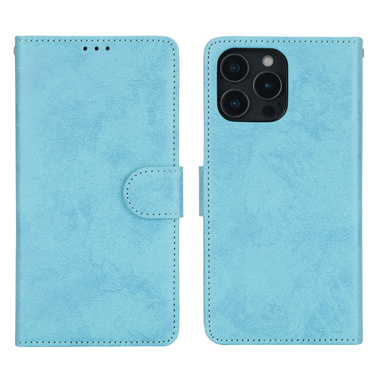 For iPhone 16 Pro Max 2 in 1 Detachable Phone Leather Case(Blue) - iPhone 16 Pro Max Cases by buy2fix | Online Shopping UK | buy2fix