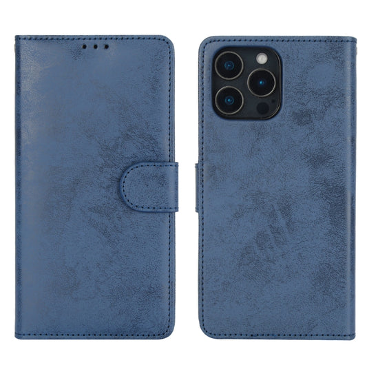 For iPhone 16 Pro Max 2 in 1 Detachable Phone Leather Case(Dark Blue) - iPhone 16 Pro Max Cases by buy2fix | Online Shopping UK | buy2fix