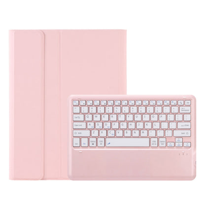 For Honor Pad 9 AH19 TPU Ultra-thin Detachable Bluetooth Keyboard Tablet Leather Case(Pink) by buy2fix